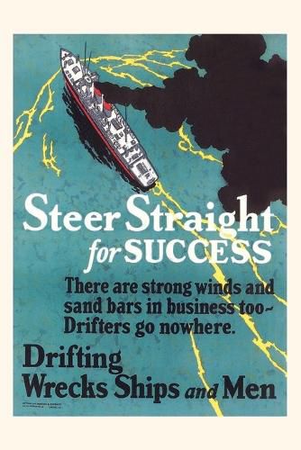 Cover image for Vintage Journal Steer Straight for Success