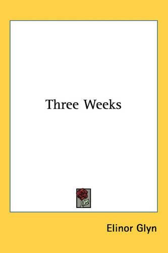 Cover image for Three Weeks