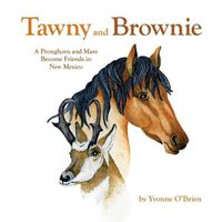 Cover image for Tawny and Brownie: A Pronghorn and Mare Become Friends in New Mexico