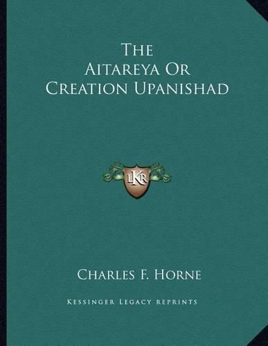 Cover image for The Aitareya or Creation Upanishad