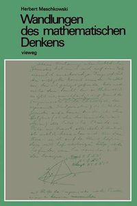 Cover image for Wandlungen Des Mathematischen Denkens: Eine Einfuhrung in Die Grundlagenprobleme Der Mathematik