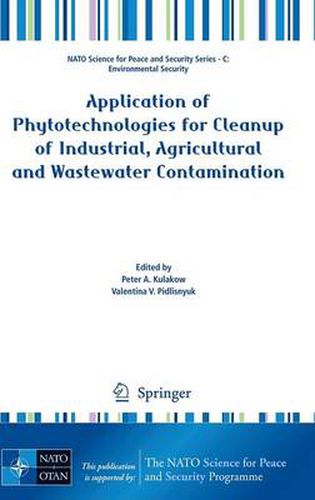 Cover image for Application of Phytotechnologies for Cleanup of Industrial, Agricultural and Wastewater Contamination