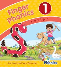 Cover image for Finger Phonics Book 1: in Precursive Letters (British English edition)