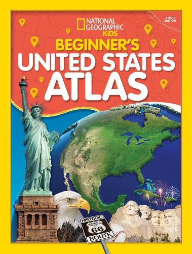 Cover image for Beginner's U.S. Atlas 2020