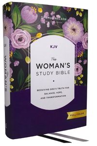 Cover image for KJV, The Woman's Study Bible, Hardcover, Red Letter, Full-Color Edition, Comfort Print