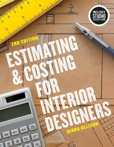 Cover image for Estimating and Costing for Interior Designers: Bundle Book + Studio Access Card