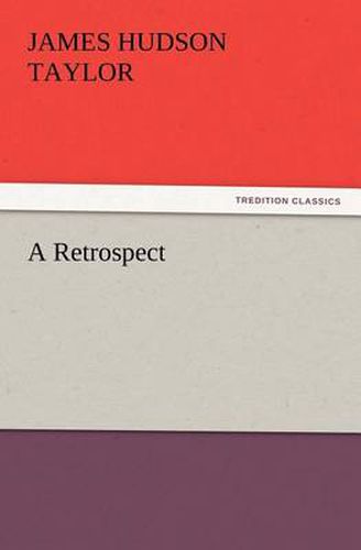 Cover image for A Retrospect