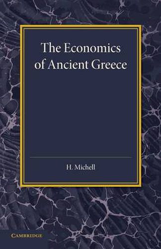Cover image for The Economics of Ancient Greece