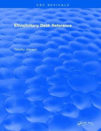 CRC Ethnobotany Desk Reference