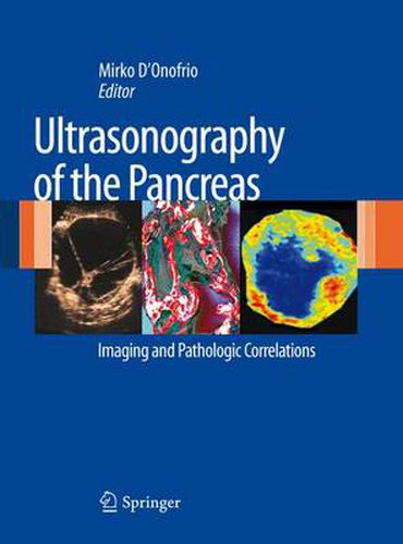 Cover image for Ultrasonography of the Pancreas: Imaging and Pathologic Correlations