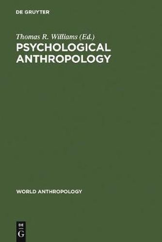 Cover image for Psychological Anthropology