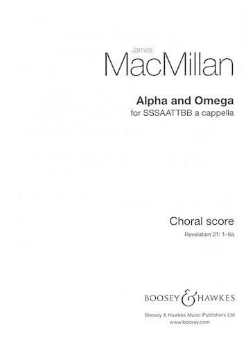 Cover image for Alpha and Omega: Sssaattbb a Cappella