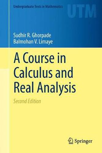 Cover image for A Course in Calculus and Real Analysis