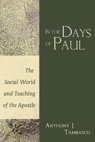 Cover image for In The Days of Paul