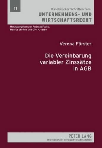 Die Vereinbarung Variabler Zinssaetze in Agb