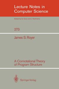 Cover image for A Connotational Theory of Program Structure