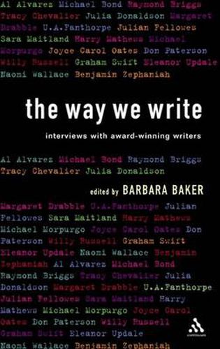 Cover image for The Way We Write: Interviews with Award-winning Writers