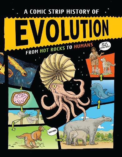 Cover image for A Comic Strip History of Evolution