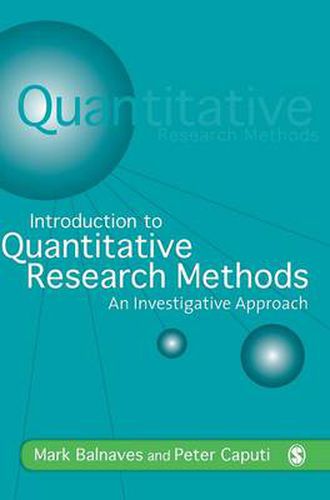 Cover image for Introduction to Quantitative Research Methods: An Investigative Approach