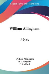 Cover image for William Allingham: A Diary