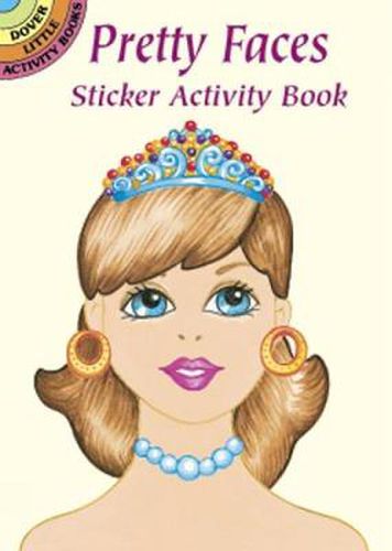 Cover image for Pretty Faces Sticker Activity Book