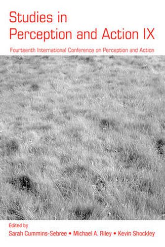 Cover image for Studies in Perception and Action IX: Fourteenth International Conference on Perception and Action