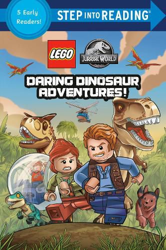 Cover image for Daring Dinosaur Adventures! (LEGO Jurassic World)