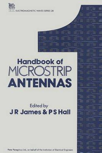 Cover image for Handbook of Microstrip Antennas