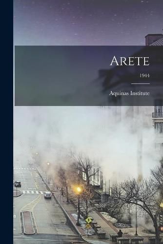 Cover image for Arete; 1944