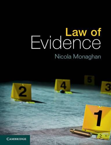 Cover image for Law of Evidence