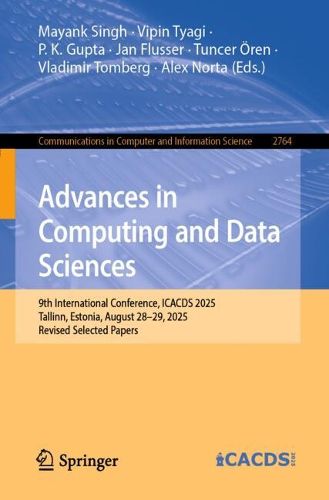 Cover image for Advances in Computing and Data Sciences