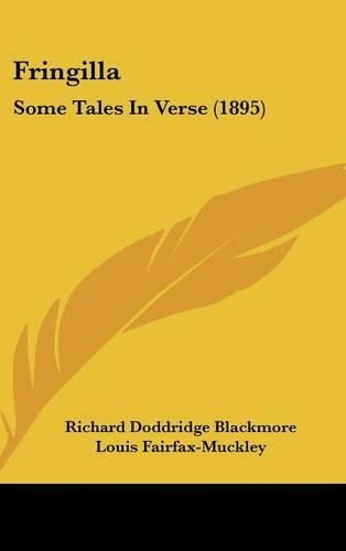 Cover image for Fringilla: Some Tales in Verse (1895)