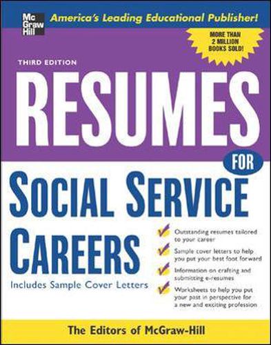 Cover image for Resumes for Social Service Careers