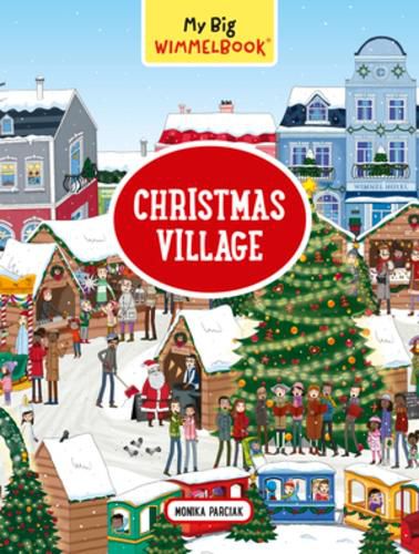 Cover image for My Big Wimmelbook Christmas Village