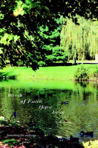 Cover image for Words of Faith Hope Love: Something for Everyone