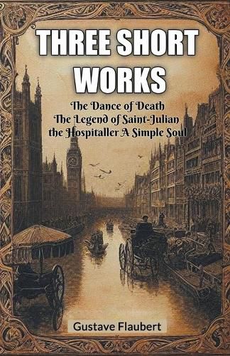 Cover image for Three short worksThe Dance of Death The Legend of Saint-Julian the Hospitaller A Simple Soul (Edition2024)