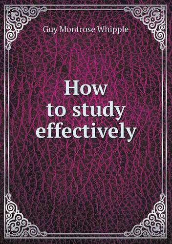 How to study effectively