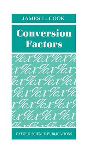 Cover image for Conversion Factors