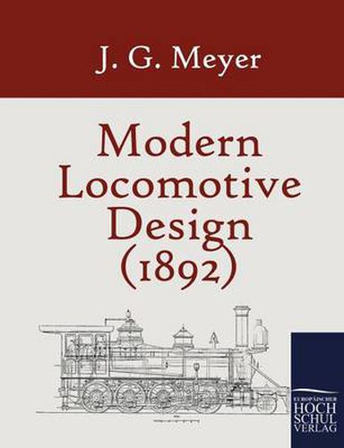 Cover image for Modern Locomotive Design (1892)