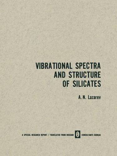 Cover image for Vibrational Spectra and Structure of Silicates