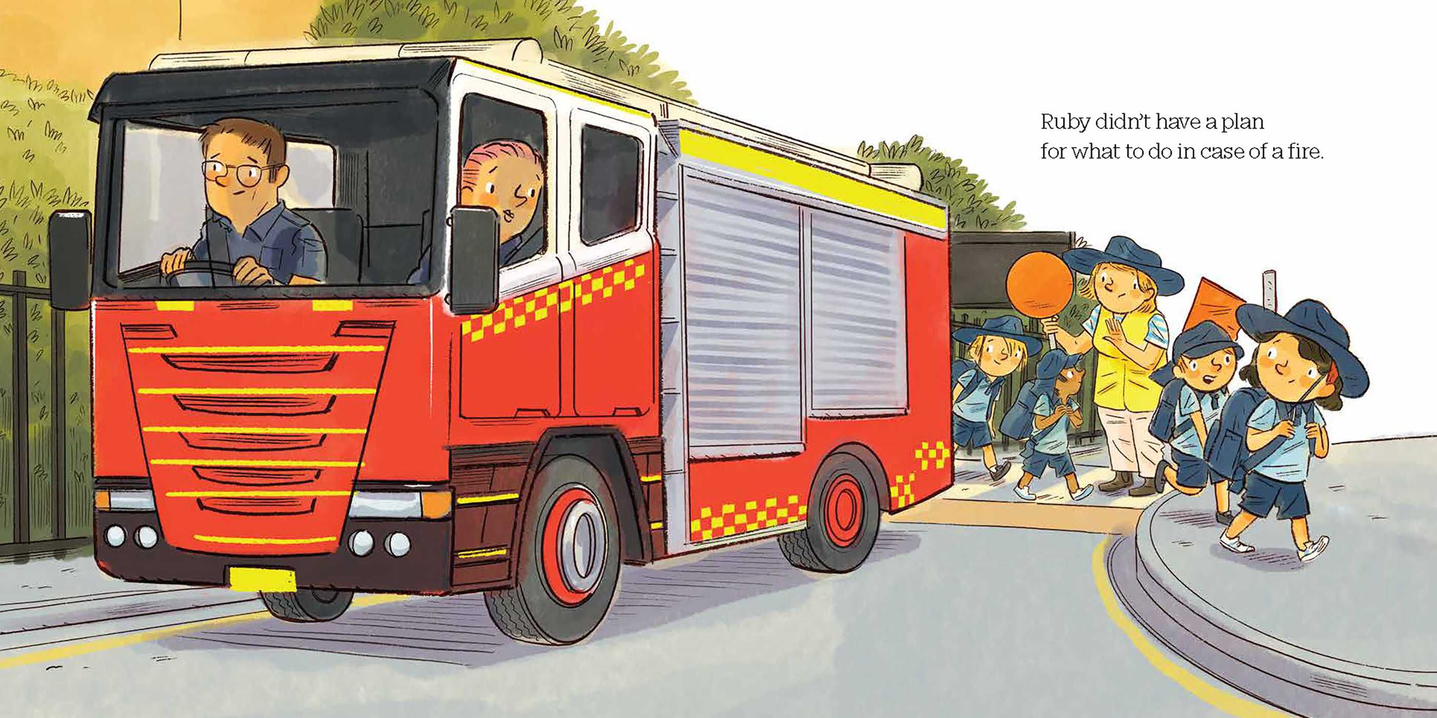 Ruby's Perfect Fire Safety Plan