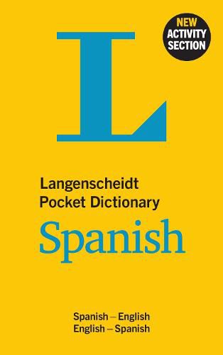 Cover image for Langenscheidt Pocket Dictionary Spanish: Spanish-English/English-Spanish
