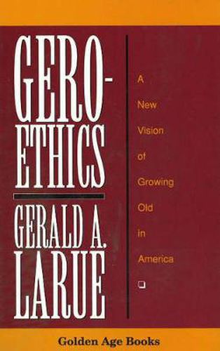 Cover image for Geroethics