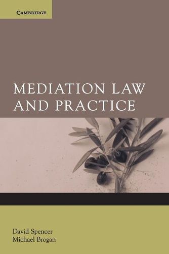 Cover image for Mediation Law and Practice