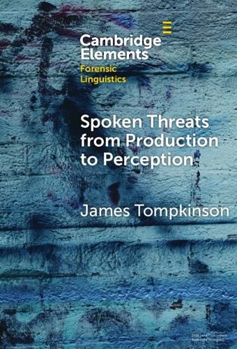 Cover image for Spoken Threats from Production to Perception