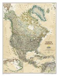 Cover image for North America Executive, Tubed: Wall Maps Continents
