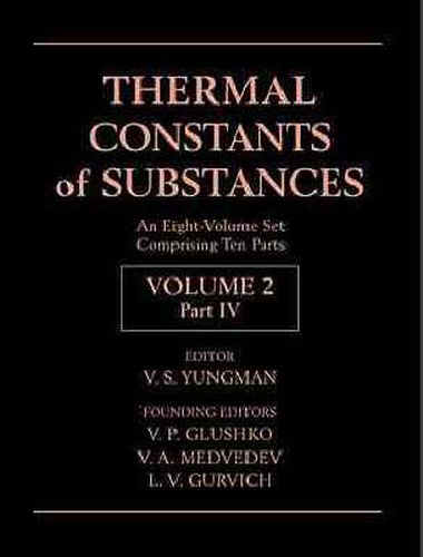 Thermal Constants of Substances