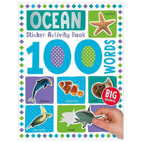 100 Ocean Words Sticker Activity