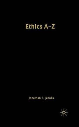 Cover image for Ethics A-Z