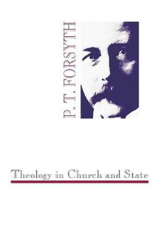 Cover image for Theology in Church and State